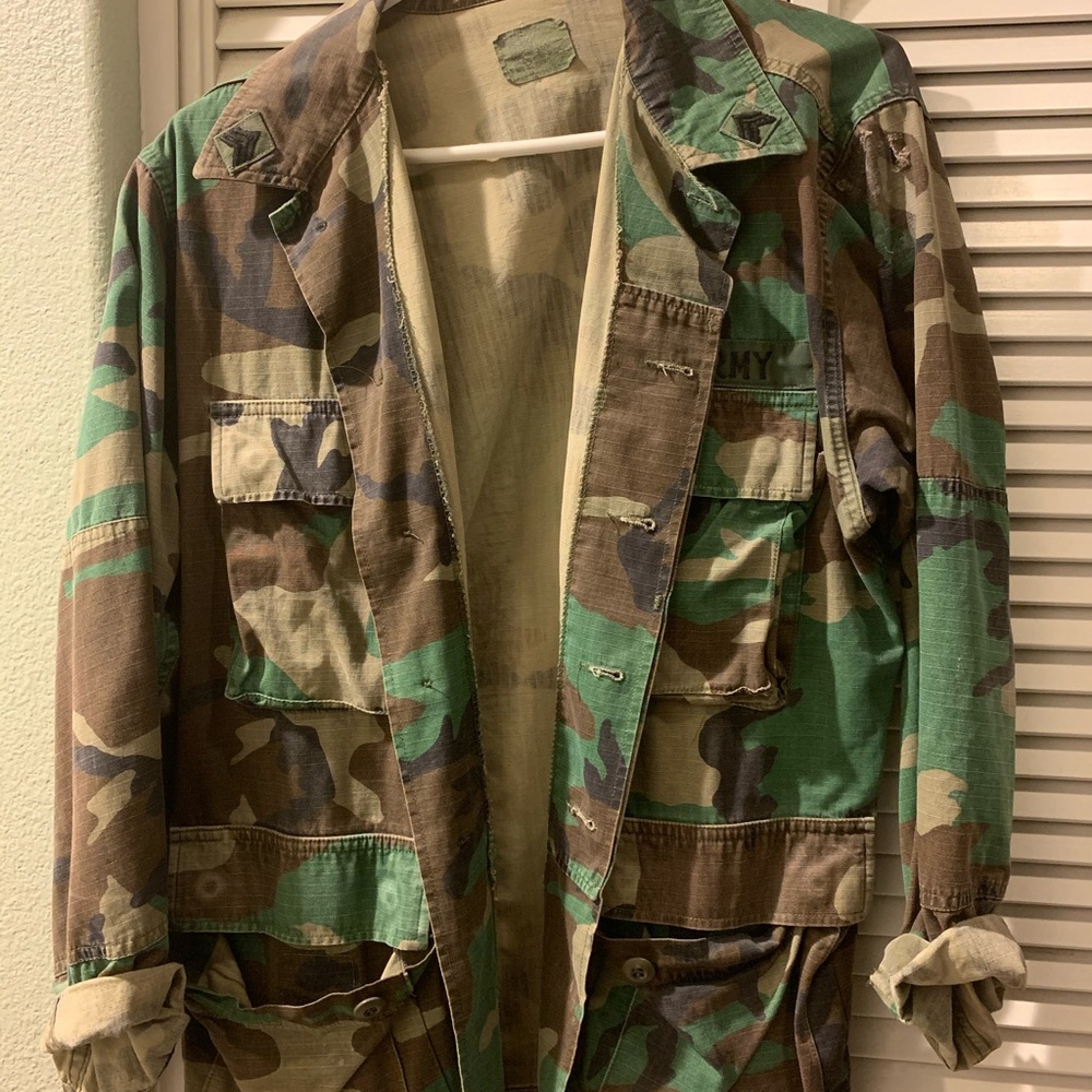 ARMY JACKET CAMO